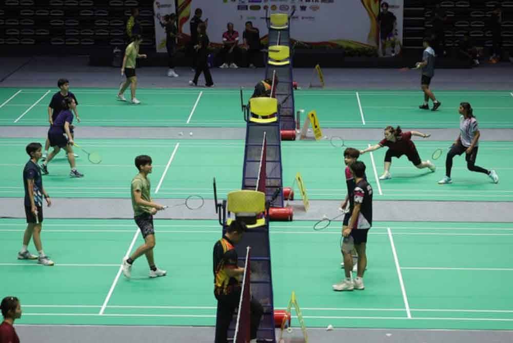 Prestasi cemerlang pemain muda di pentas Sukma 2024 memberikan isyarat positif sukan badminton masih belum ketandusan pemain berbakat di peringkat akar umbi. Foto Bernama