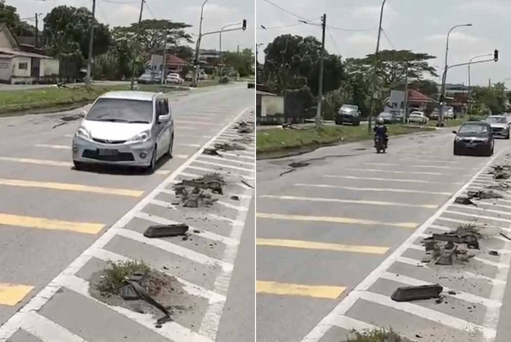 Polis mengesan beberapa kenderaan dipandu secara melawan arus dekat Jalan Kem, Pelabuhan Klang yang tular menerusi media sosial.