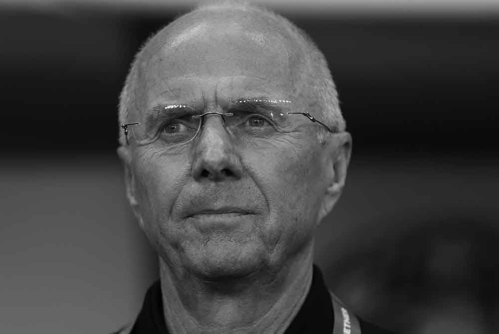 Sven-Goran Eriksson meninggal dunia pada usia 76 tahun pada Isnin