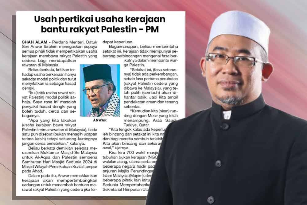 Zamri berkata pengguna media sosial sewajarnya menyokong sebarang usaha membantu rakyat Palestin yang dizalimi.