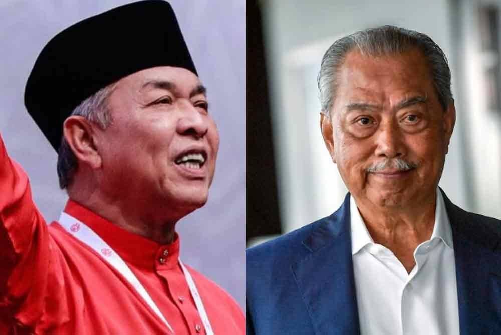 Ahmad Zahid (kiri), Muhyiddin