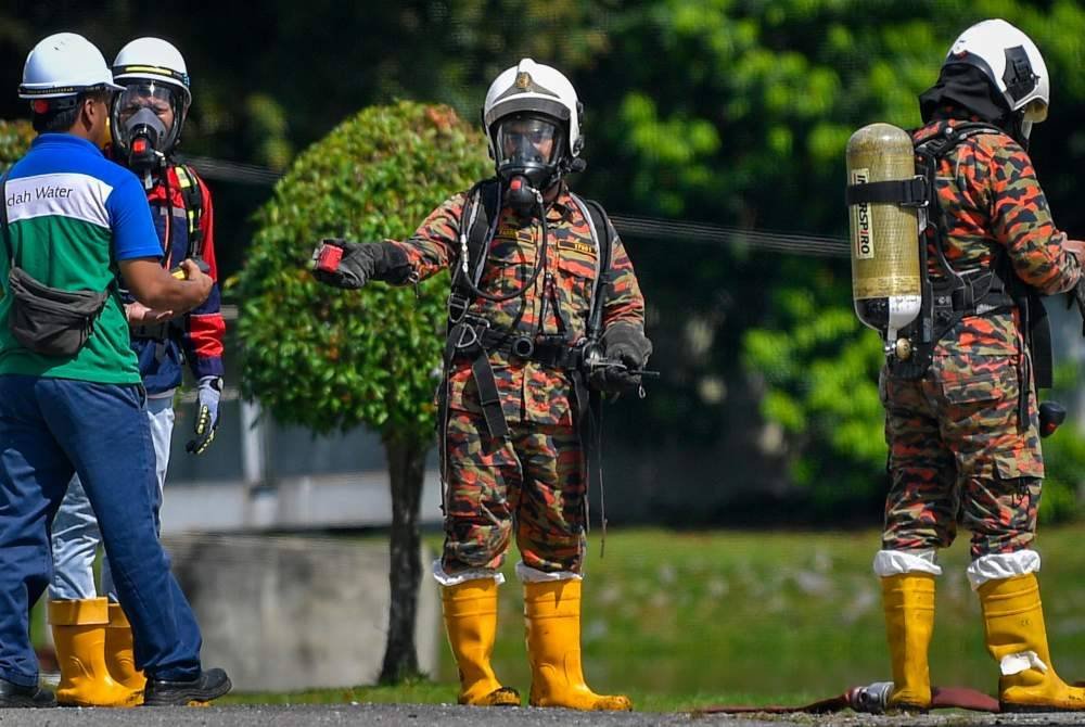 Lokasi terakhir yang menjadi fokus adalah di Indah Water Konsortium (IWK) Unit Kuala Lumpur, Pantai Dalam, di mana pasukan SAR giat berusaha untuk mencari mangsa. Foto Bernama