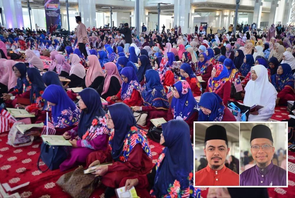 Program yang bertemakan &#039;Jiwa Merdeka: Memaknai Rukun Negara&#039; itu mengambil panduan daripada surah al-Jumu&#039;ah dan al-Hujurat. (Gambar kecil: Amin, Fazrul)