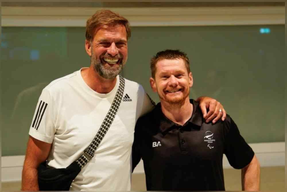 Klopp bersama Czyz.