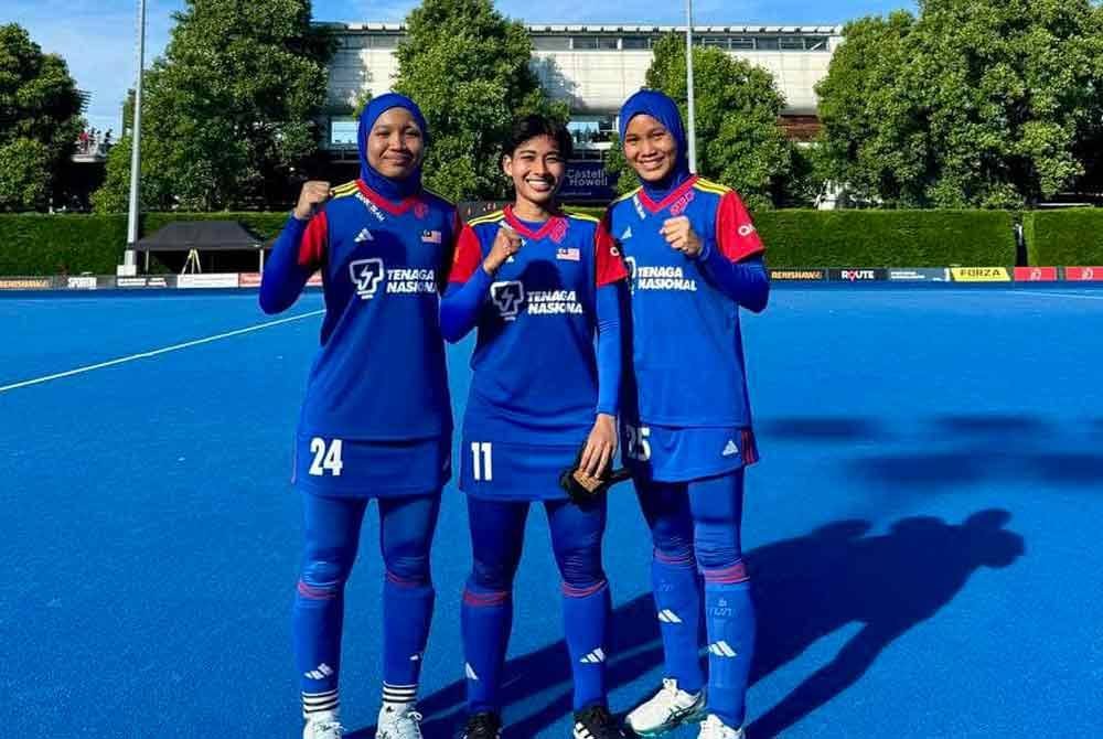 Tiga pemain wanita pikat kelab Liga Hoki Premier Scotland