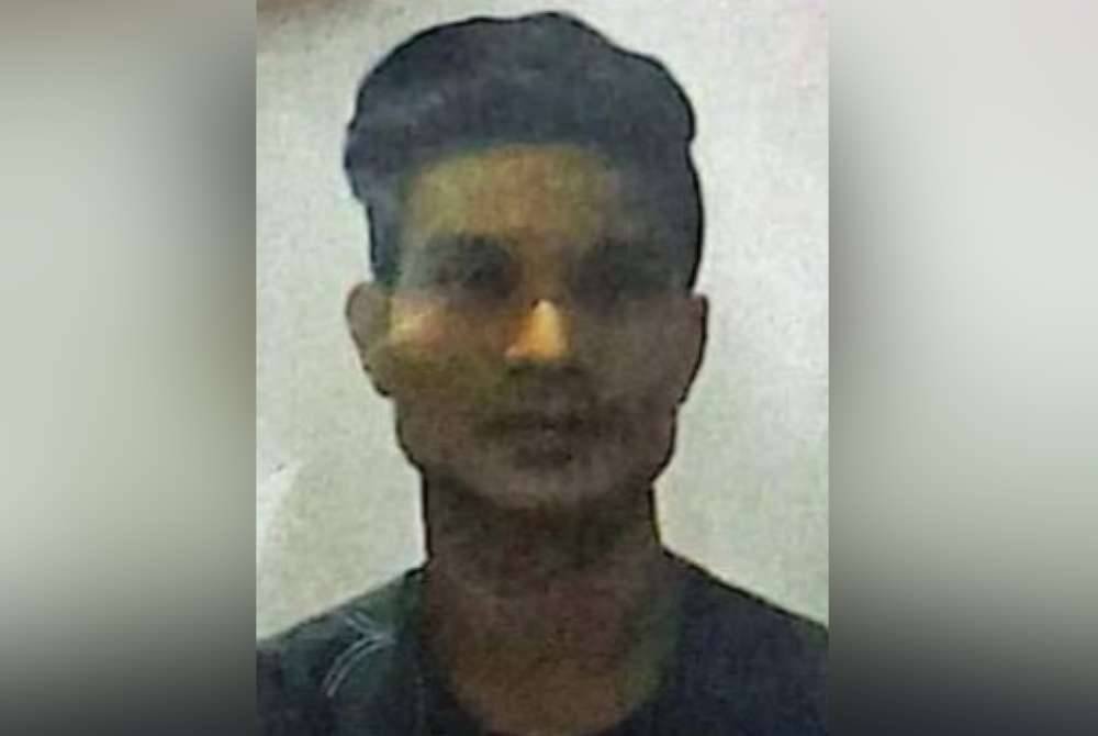 Lelaki Rohingya Husson Ahmad Soifiullah yang meloloskan diri dari Depot Tahanan Imigresen Ajil, semalam. Foto PDRM