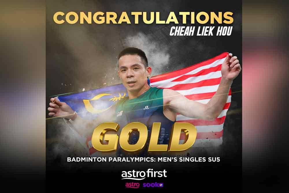 Bagi meraikan kejayaan jaguh badminton paralimpik negara, Cheah Liek Hou mempertahankan pingat emas di Sukan Paralimpik Paris 2024, Astro Shaw membawakan kembali filem Gold ke pawagam GSC terpilih mulai 5 September.