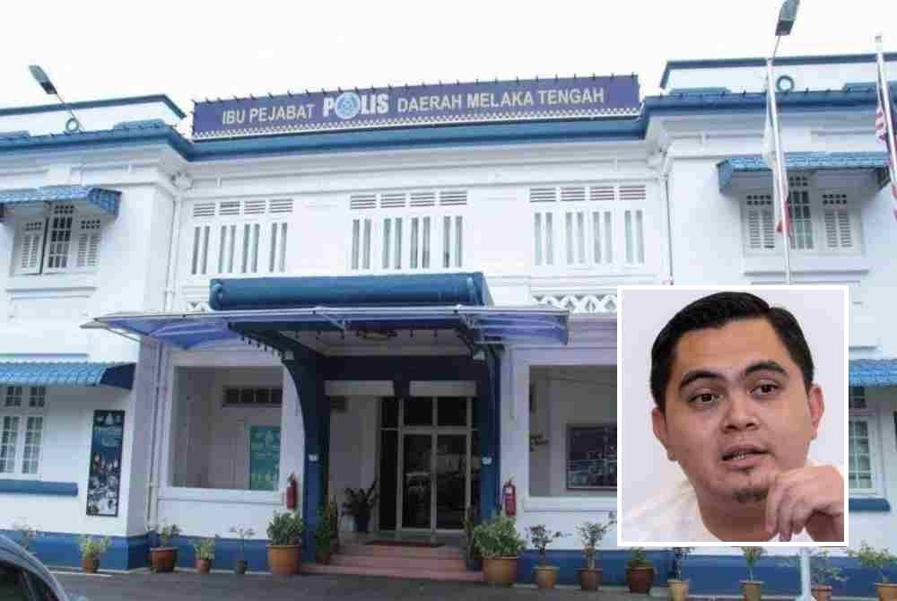 Bangunan lama IPD Melaka Tengah bakal dijadikan Muzium Polis. Gambar kecil: Muhamad Akmal