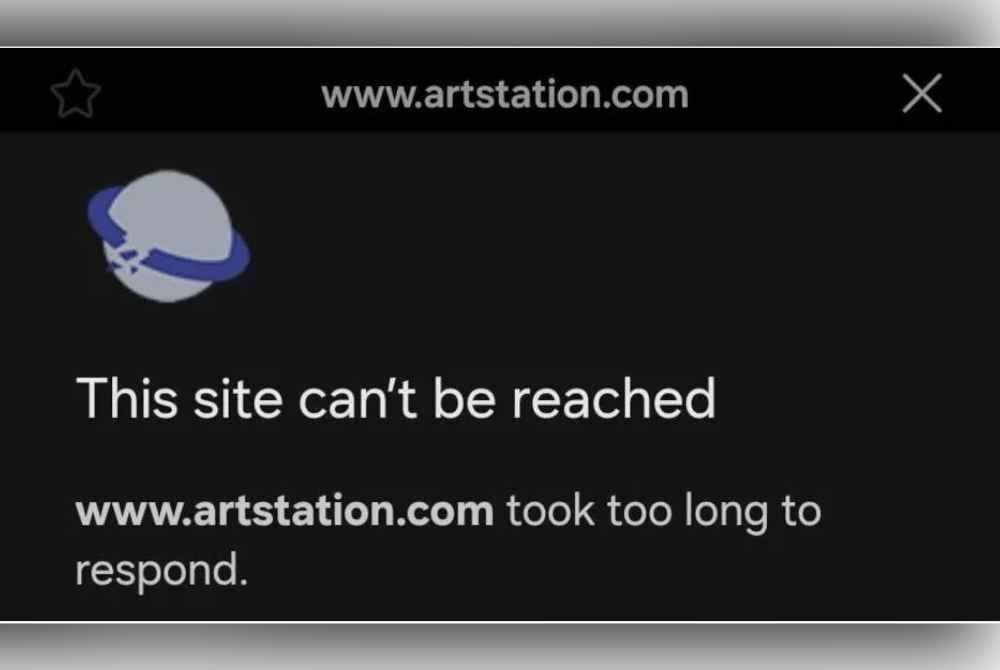 Laman ArtStation pada hari ini didapati tidak boleh diakses di Malaysia.