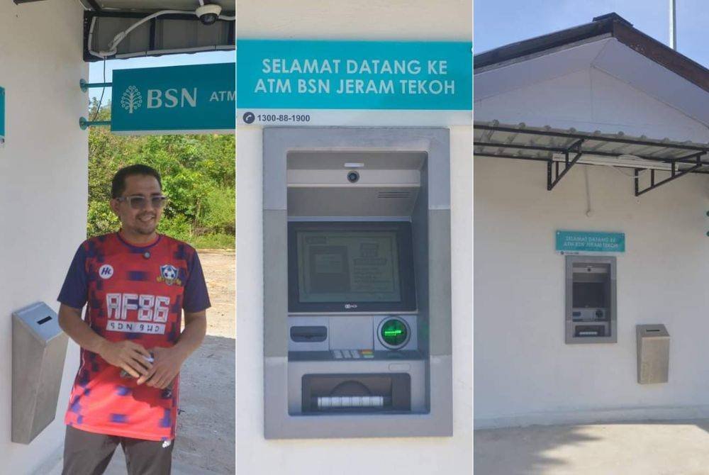 Mohd Azmawi terus bekerja membela rakyat dengan mewujudkan kemudahan mesin ATM keempat di Jeram Tekoh, Gua Musang pada Sabtu. Sebelum ini kemudahan itu sudah diwujudkan di Jerek Baru, Bertam dan Stesen Minyak Shell di Rantau Manis.