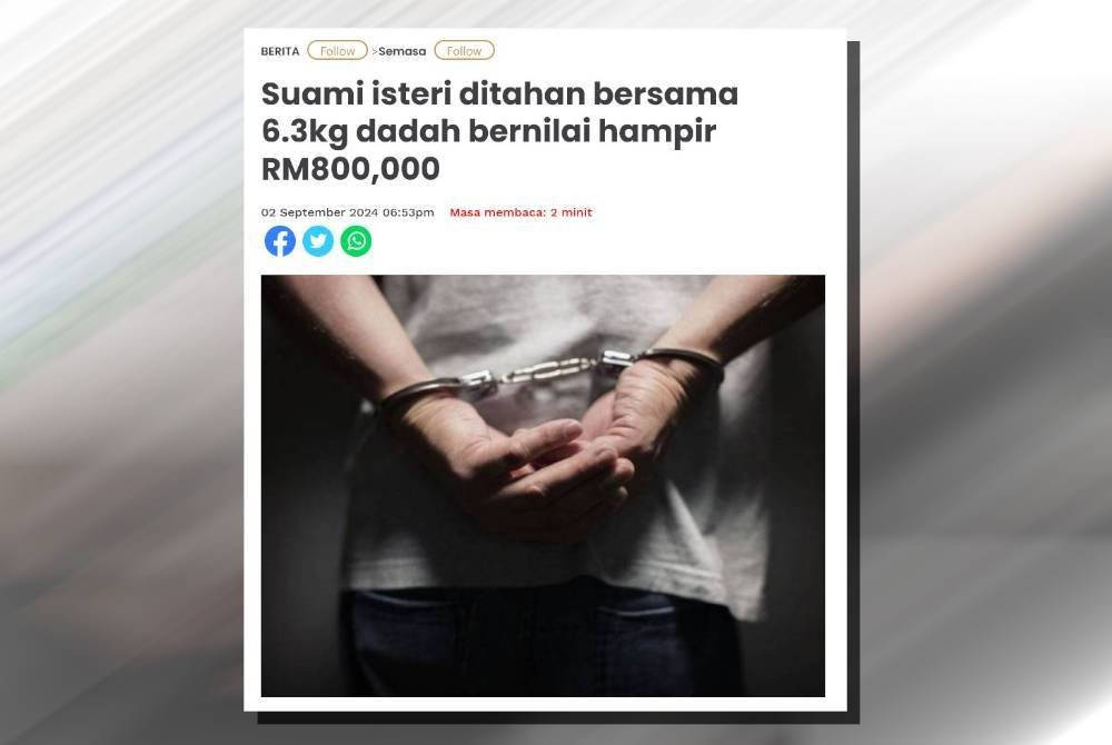 Laporan Sinar Harian.