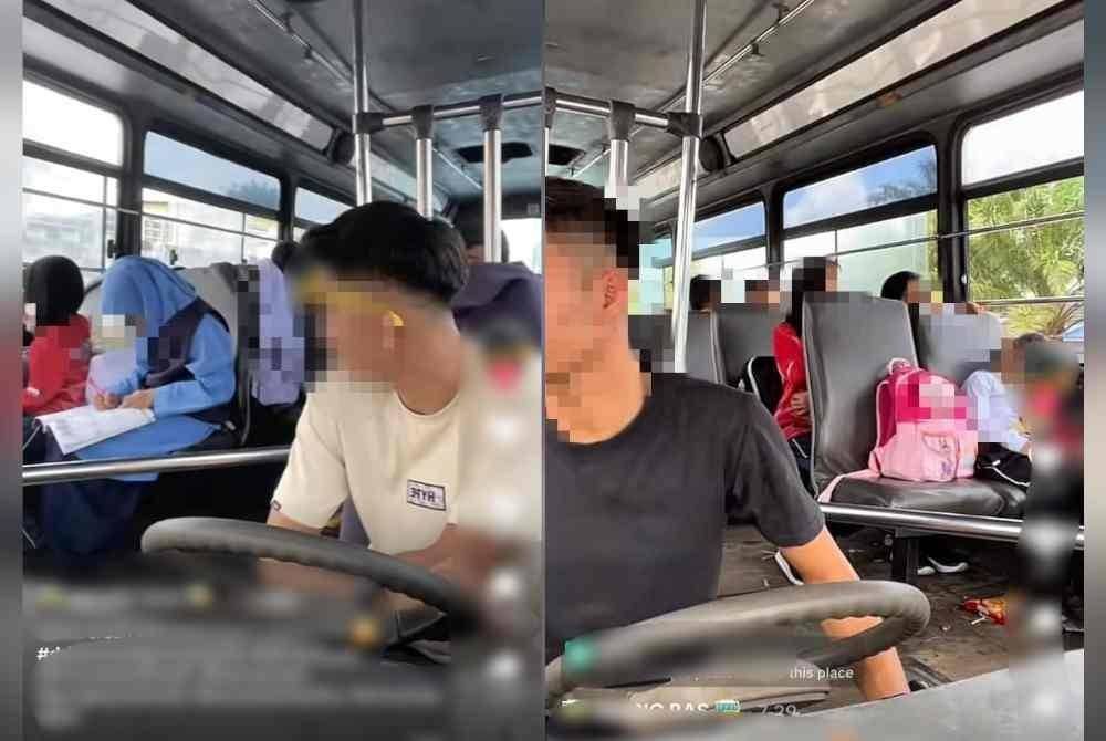 ‘Abang bas’ yang tular di media sosial kerana merakam video kanak-kanak terutama murid perempuan, ditahan polis minggu lalu.