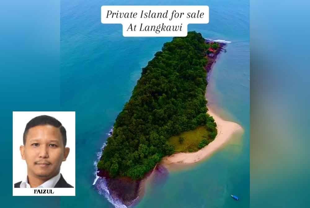 Video memaparkan sebuah pulau persendirian yang terletak berdekatan Pulau Langkawi yang ingin dijual tular di Tik Tok sejak Isnin.