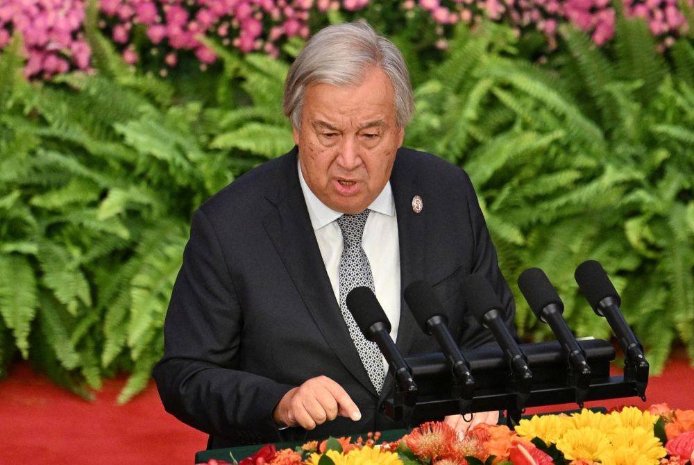 Antonio Guterres. Foto AFP