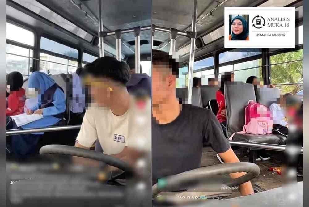 ‘Abang bas’ yang tular di media sosial kerana merakam video kanak-kanak terutama murid perempuan, ditahan polis minggu lalu.