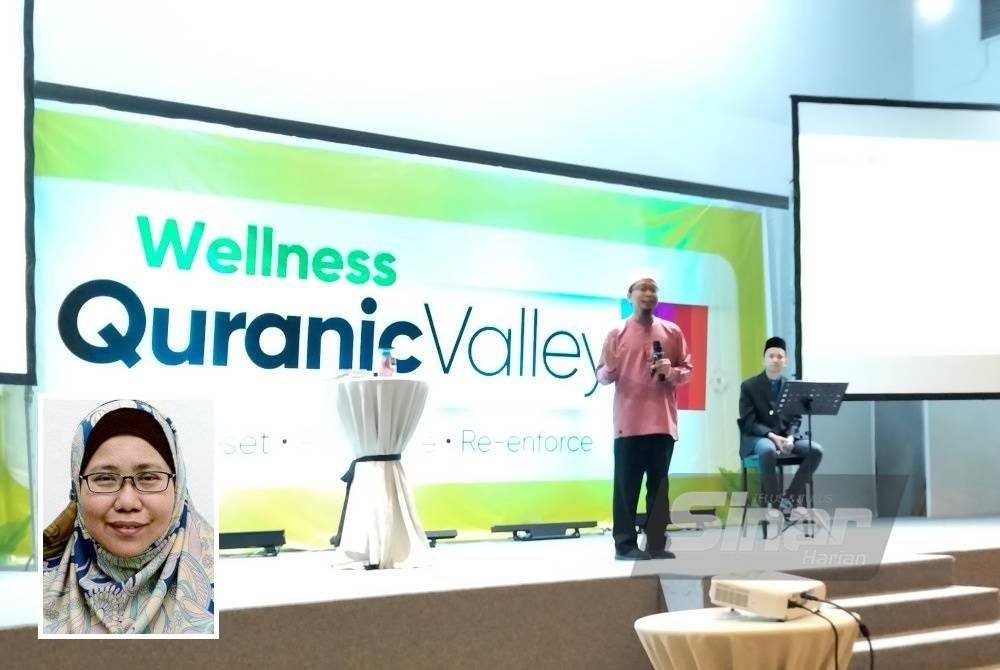 Seminar Soul Fitness & Wellnness Breakaway di Cherengin Hills Convention & Spa Resort Janda Baik, Pahang yang dianjurkan pada 28 September 2023. (Gambar kecil: Marhaini)