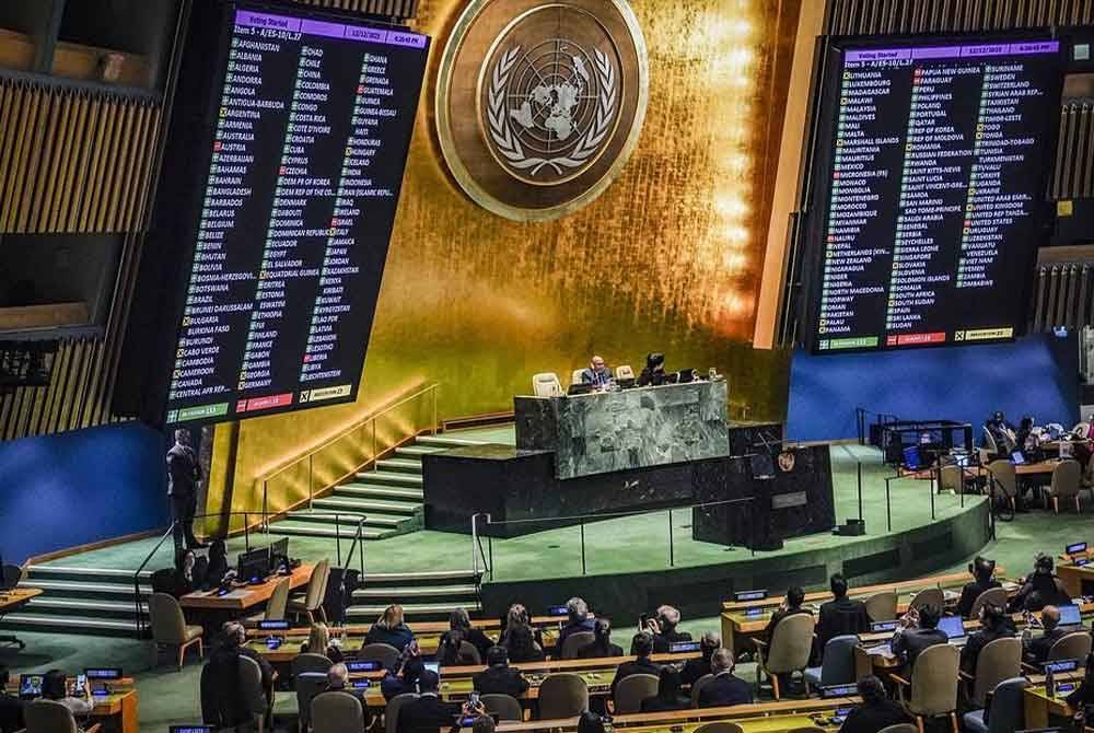 Presiden baharu Perhimpunan Agung PBB, Philemon Yang menyeru agar Piagam PBB dan prinsip kerjasama antarabangsa dijadikan panduan dalam menangani cabaran dunia ketika ini. - Foto: AP