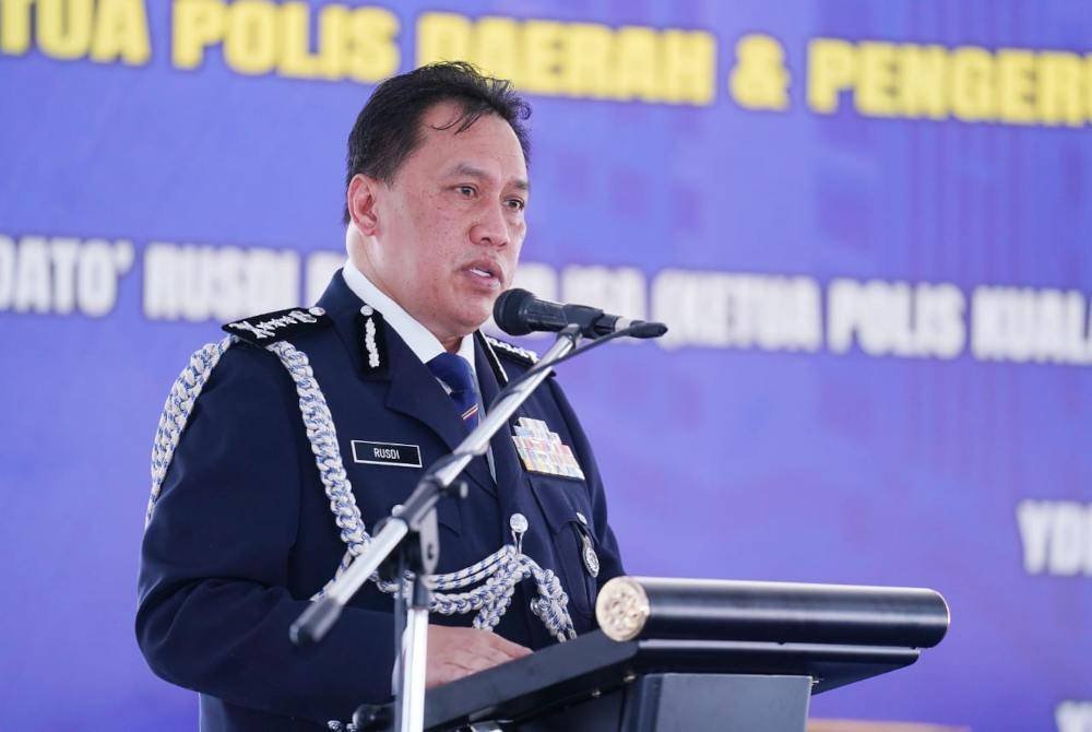 Ketua Polis Kuala Lumpur, Datuk Rusdi Mohd Isa.