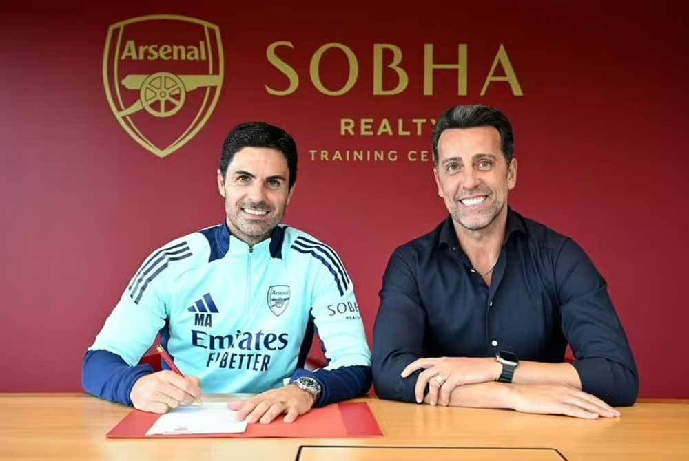 Arteta sambung khidmat bersama Arsenal