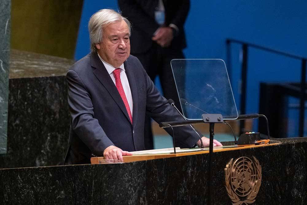 Antonio Guterres. Foto Agensi