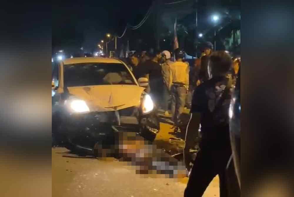 Seorang lelaki meninggal dunia dalam kemalangan melibatkan enam buah kenderaan di Kilometer 23, Jalan Kuala Terengganu - Kuantan dekat Kelulut, di Marang pada malam Sabtu.