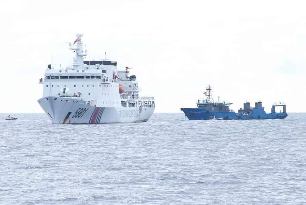 Tindakan &#039;pencerobohan&#039; kapal China telah menyebabkan insiden pelanggaran di perairan sensitif tersebut. Foto Agensi