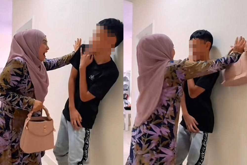 Seorang ibu yang juga pencipta kandungan media sosial berlakon sebagai suami isteri dengan anak lelakinya di TikTok.