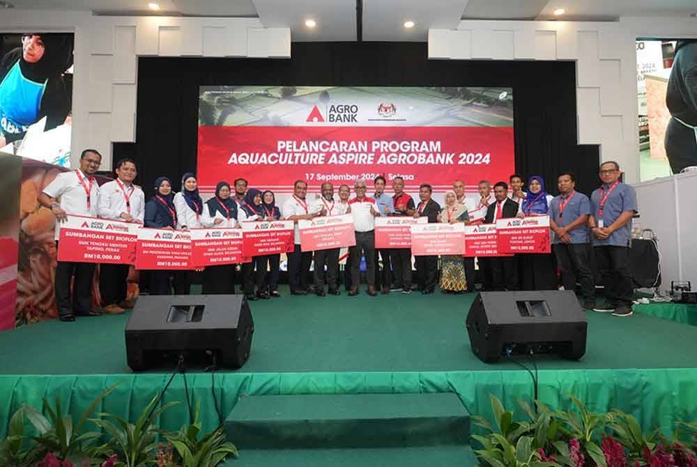 Agrobank memperuntukkan RM110,000 bagi memupuk minat pelajar dalam bidang akuakultur bagi mempersiapkan generasi muda dalam mendepani cabaran industri agro dan pemangkin keterjaminan makanan negara.