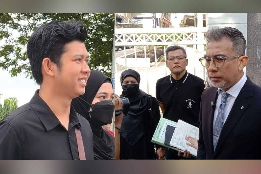 Ibu bapa kanak-kanak autistik iaitu Zaim Ikhwan dan Ismanira hadir ke Mahkamah Sesyen Petaling Jaya pada Rabu, bagi prosiding sebutan kes mengabai Zayn Rayyan, Disember tahun lalu. Gambar kanan: Fahmi