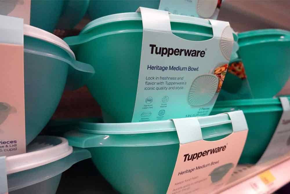 Tupperware memfailkan kebankrapan di Amerika Syarikat selepas bertahun-tahun mengalami masalah kewangan. Foto AFP