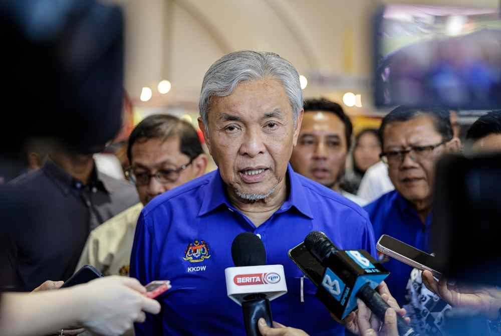 Ahmad Zahid. Foto Bernama