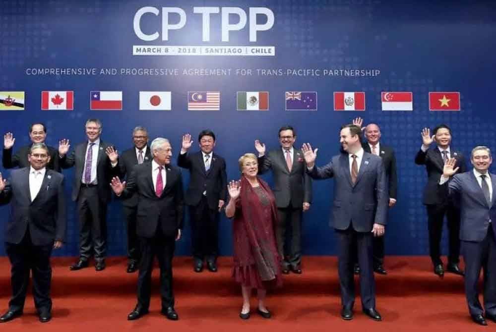 Malaysia secara rasmi meratifikasi penyertaan UK dalam Perjanjian Komprehensif dan Progresif bagi Perkongsian Trans-Pasifik (CPTPP). Gambar fail