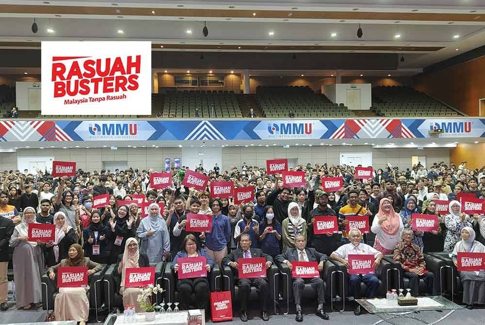 Peserta serta tetamu jemputan pada Hari Integriti dan Kepimpinan 2024.