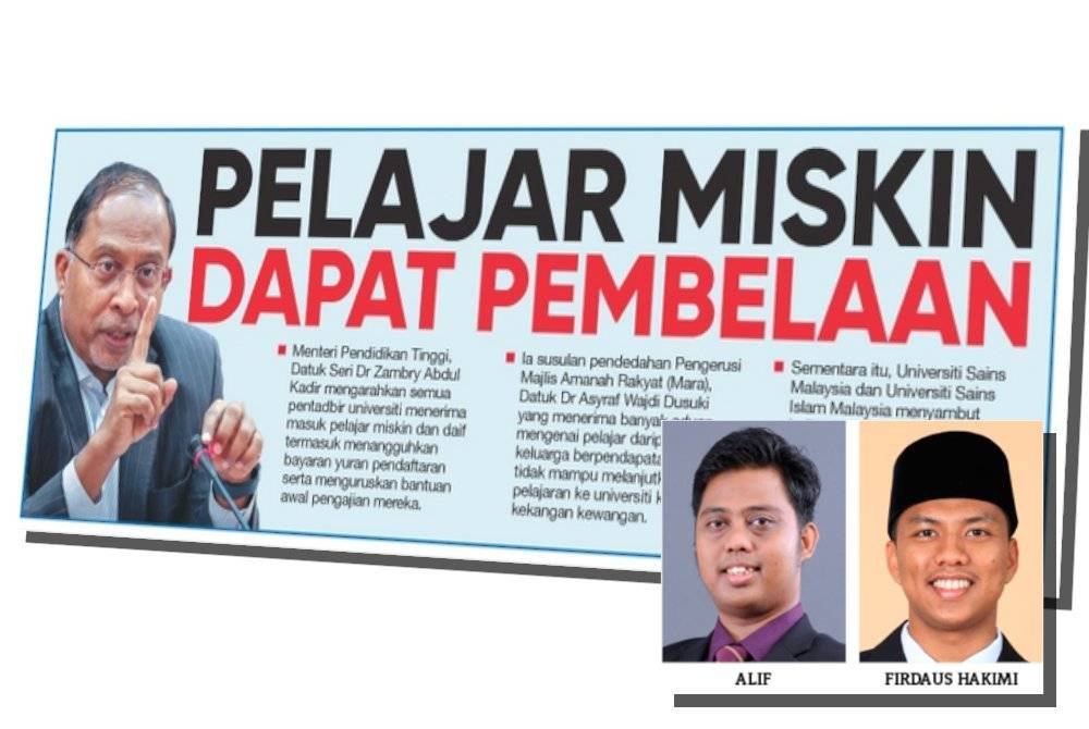 Muka depan Sinar Harian pada Jumaat.