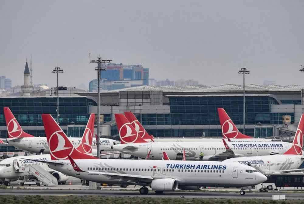 Turkish Airlines dan Pegasus Airlines membatalkan penerbangan mereka ke dan dari Lubnan kerana risiko yang meningkat - Foto: Agensi