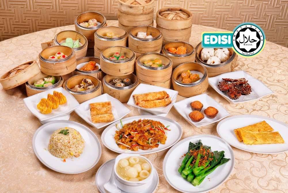 DIM SUM halal yang ditawarkan Restoran Cina Tung Yuen, Mardhiyyah Hotel & Suites sempena promosi All-You-Can-Eat.