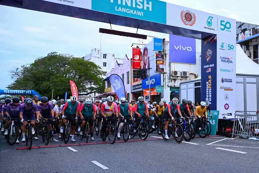 Peserta Domestique by LTdL 2024 berpeluang merasai laluan sebenar LTdL di Langkawi.