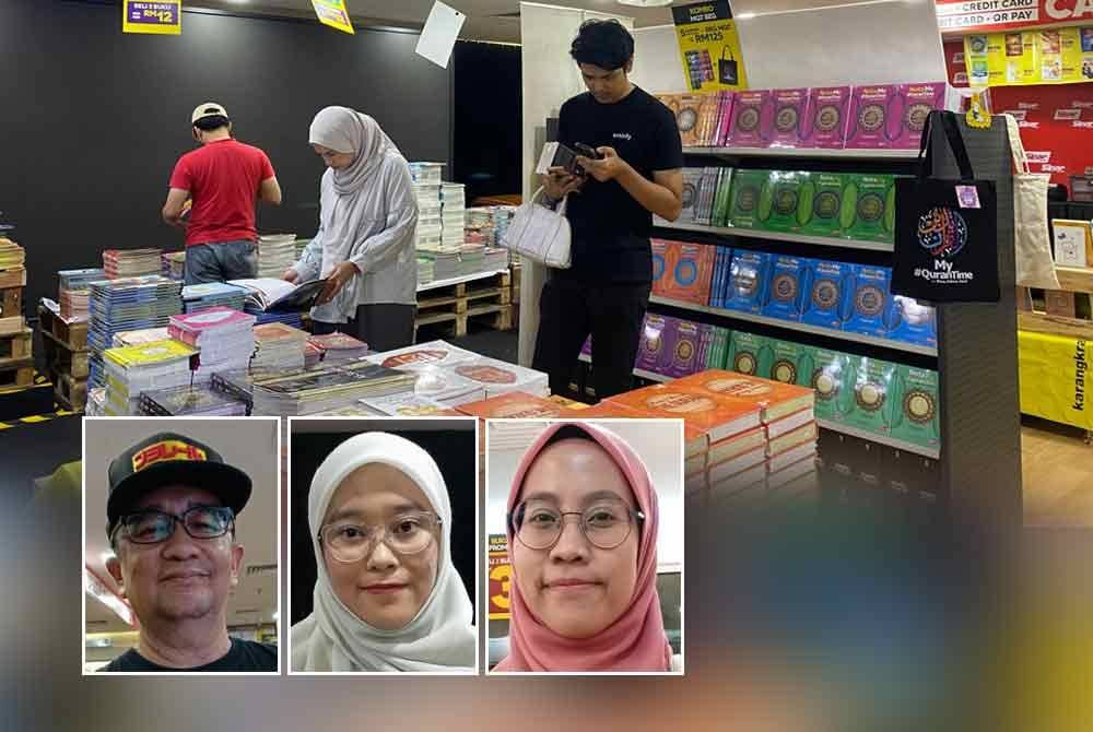 Orang ramai berpeluang untuk menikmati pelbagai tawaran hebat dengan harga eksklusif jika memiliki kad VIP Karangkraf. Gambar kecil dari kiri: Ahmad Suhaimi, Nurul Firzanah, Nur Najwa