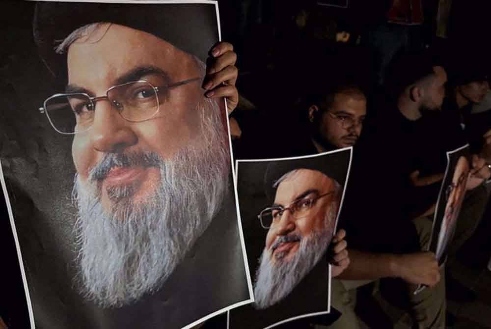 Hizbullah berikrar akan segera memilih pengganti kepada pemimpin yang terbunuh, Hassan Nasrallah dan meneruskan perjuangan kumpulan itu menentang Israel - Foto: AFP