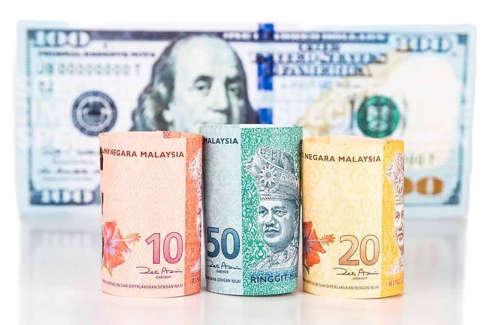 Ringgit diniagakan mengukuh pada 4.1210/1280 daripada 4.1230/1280 yang dicatat pada Jumaat lepas. - Gambar hiasan 123RF