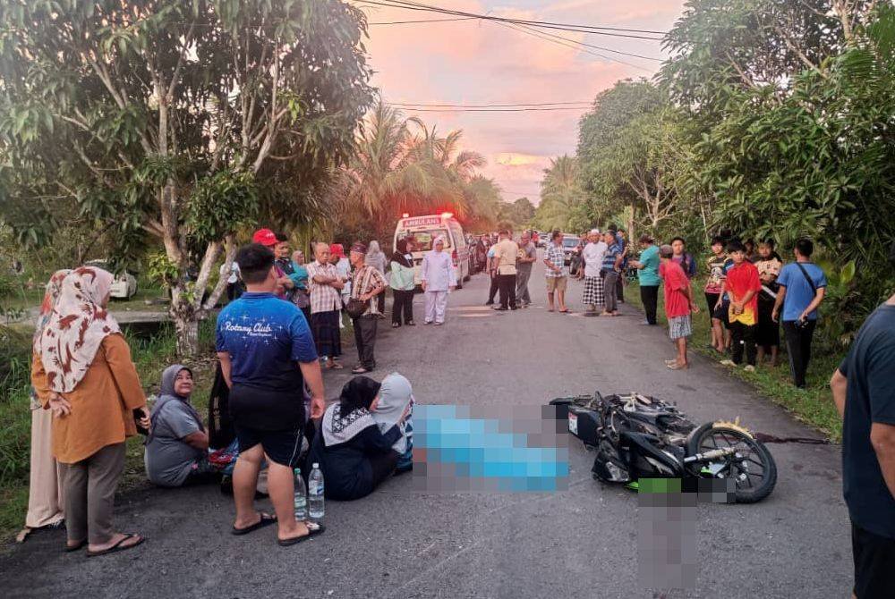 Pelajar Tingkatan Tiga maut dalam kemalangan di Jalan Kampung Laba Kota Klias, Beaufort.