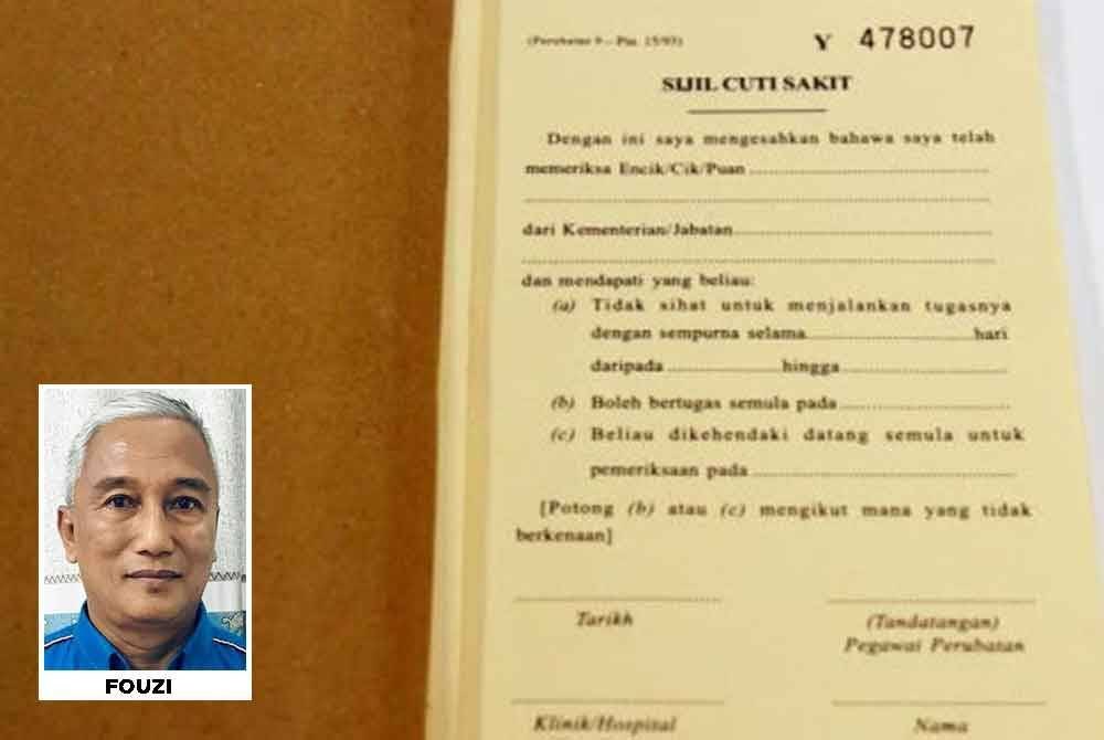 Fouzi berkata, dakwaan itu secara tidak langsung mempersoalkan tahap profesionalisme serta etika kerja pegawai perubatan yang komited menjalankan tanggungjawab kepada rakyat.