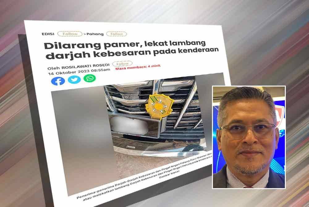 Laporan Sinar Harian. Gambar kecil: Awalan