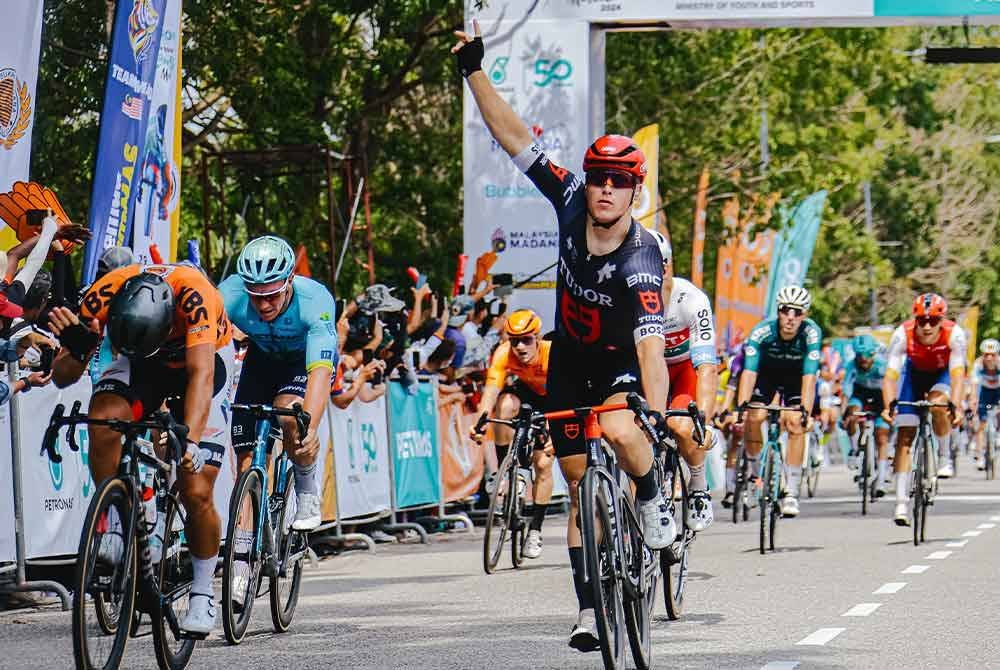 De Kleijn menjuarai peringkat kelima dari Kuala Lumpur ke Melaka. Foto LTdL