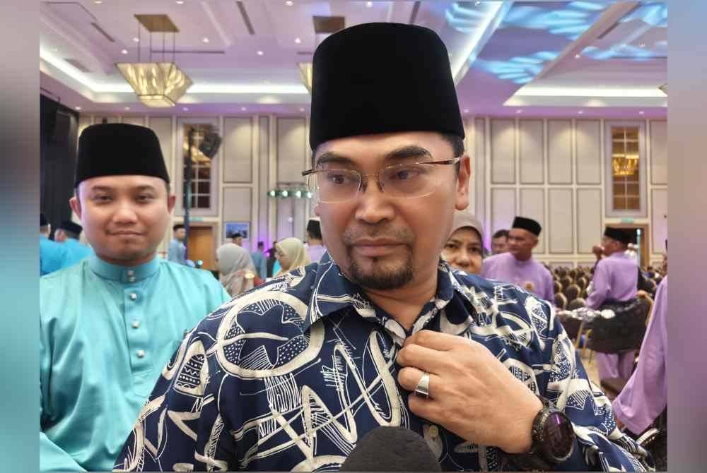 Mohd Shahzihan ketika ditemui pihak media selepas Majlis Perasmian Penutup Festival Al-Barzanji dan Marhaban di Masjid Sultan Salahuddin Abdul Aziz Shah pada Sabtu.