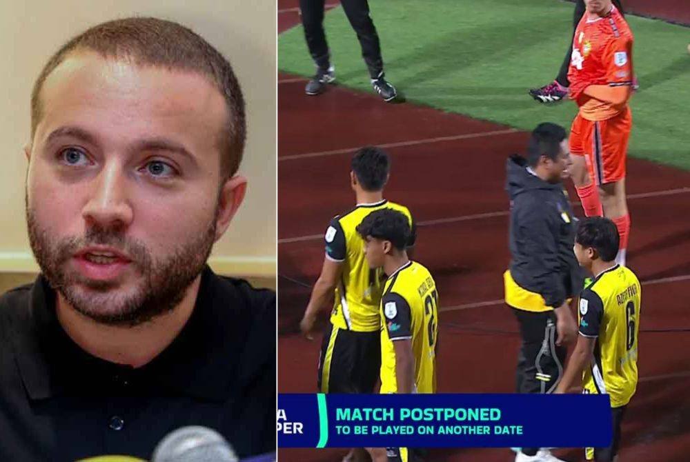 Rossi (kiri), Penangguhan perlawanan Liga Super, Perak FC menentang JDT di Stadium Perak, Ipoh pada 5 Oktober dibuat berdasarkan Manual Liga Malaysia (Liga-M) 2024/25.