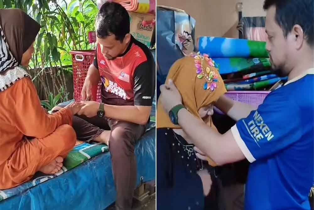 Wan Mohd Khairu Affendy Wan Sulong mengambil tanggungjawab menjaga ibunya yang hidap demensia.