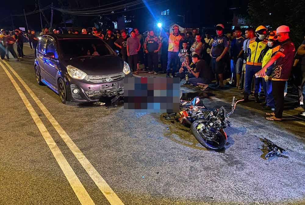 Seorang polis bantuan maut selepas motosikal ditungganginya terlibat dalam kemalangan
Foto: Polis