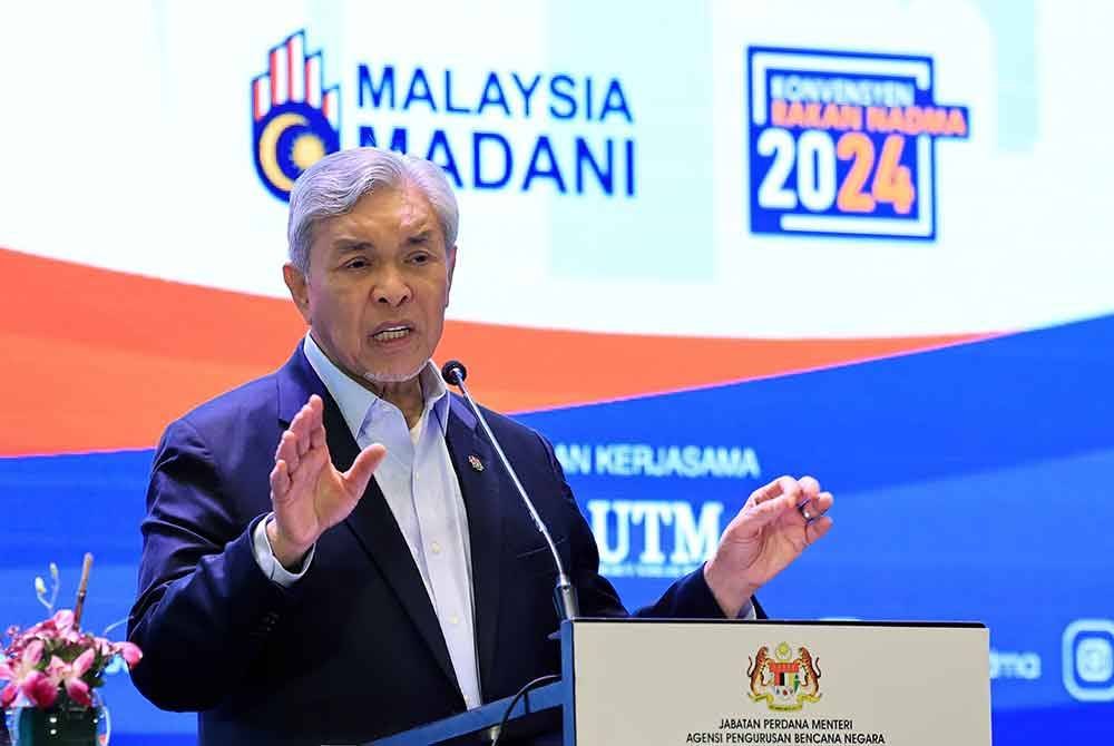 Ahmad Zahid. Foto Bernama