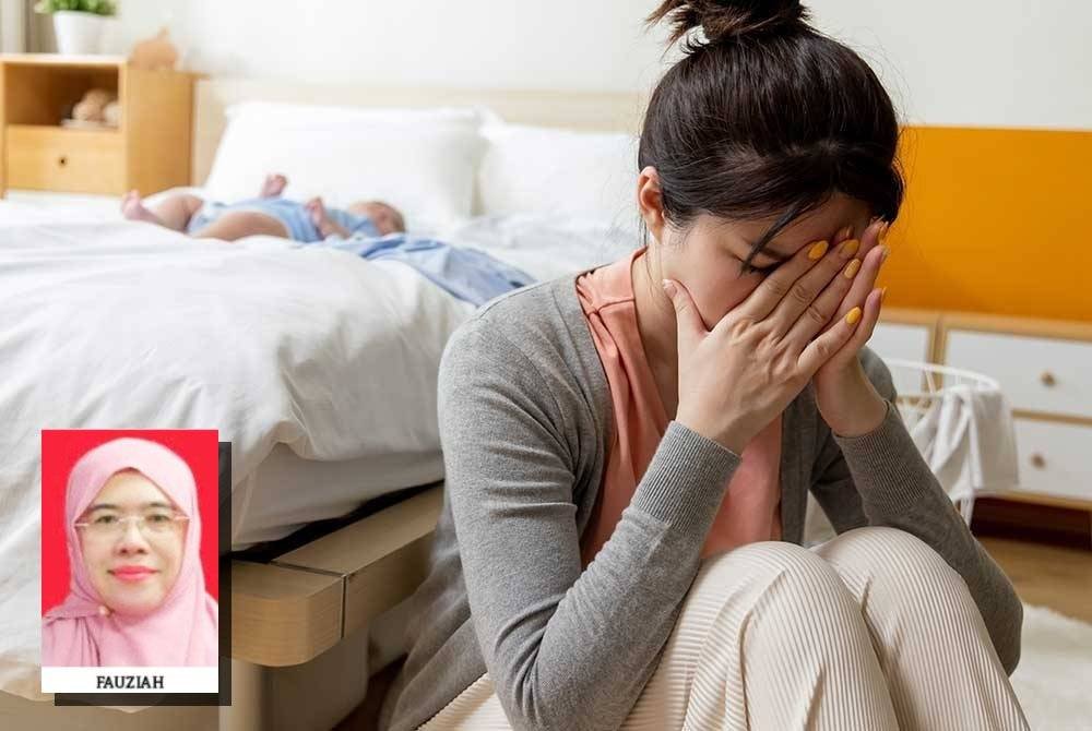 Wanita yang mengalami postpartum psychosis atau masalah meroyan boleh bertindak ganas seperti pesakit mental lain jika tidak diberikan rawatan segera. Gambar hiasan (Gambar kecil: Fauziah)